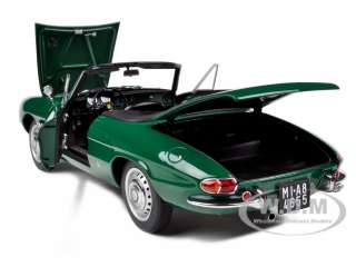  model car of Alfa Romeo 1600 Duetto Spider Green die cast model 
