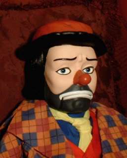 HAUNTED Creepy Clown Ventriloquist doll EYES FOLLOW YOU  