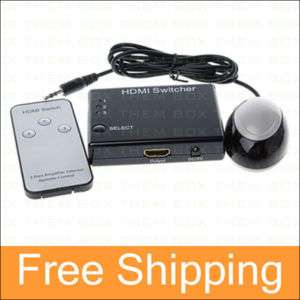 Port HDMI Cable Switch Box Switcher Splitter HD  