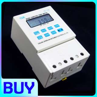 110V Digital LCD Power Programmable Timer Time switch Relay  