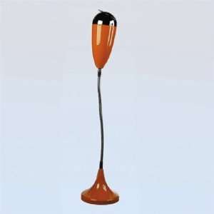 Stand Aschenbecher FLEXIBLE orange   mit flexiblem Hals  