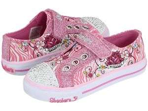SKECHERS TWINKLE TOES HURRAH 83582N Pink Infants Shoes  