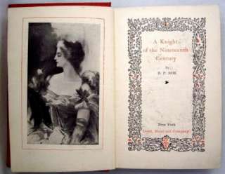 Knight Of The XIX Century by E.P. Roe 1877 Book  