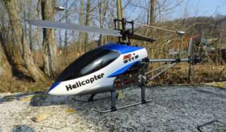 RC 4 KANAL SINGLE BLADE HELIKOPTER 2,4 GHz DOUBLE HORSE 9116 