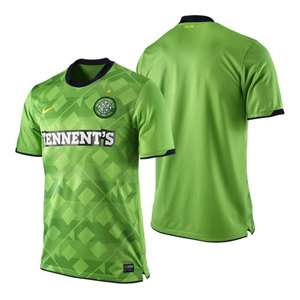 Nike Celtic FC 2010 2011 Away Soccer Jersey Brand New Green  