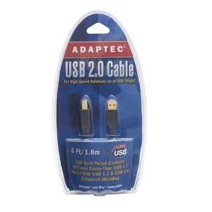  Adaptec 6FT USB 2.0 CABLE W/24K ( 2028400 ) Electronics