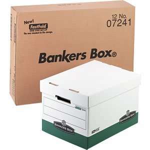  Bankers Box White/Green R KIVE Storage Box Ltr/Lgl 12 