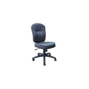  Boss Black Leather Task Chair