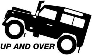   Landrover Defender 4X4 Off Road graphic,decal,sticker