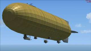 Der zigarrenförmige Zeppelin ist ein einzigartiges militärisches 