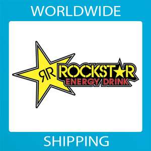 Rockstar Energy Drink sticker decal vinyl car bike  