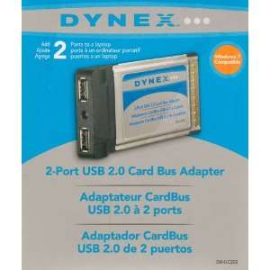  Dynex 2 Port USB 20 PCMCIA Notebook Card