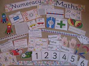 BUMPER MATHS RESOURCE CD   NUMERACY, DISPLAY  