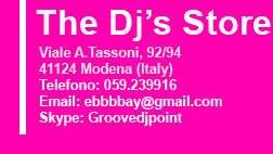 Homepage  Negozi   GrooveDjPoint  Tutte le categorie