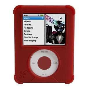  ifrogz Wrapz for iPod nano 3G (Ruby Red)  Players 