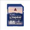 KINGSTON SD HC SDHC C4 4GB 4G FLASH MEMORY CARD 5PCS  