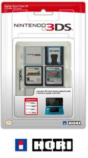 HORI CLEAR 24 GAME CARD CASE FOR NINTENDO DSi DS LITE  