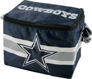 Dallas Cowboys Lunch Bag 6 Pack Zipper Cooler 