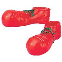 Jumbo Adult Red Clown Shoes   Clown Costumes