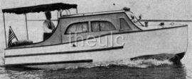 SPORT FISHER   CABIN CRUISER   BOAT PLANS HOW TO WOOD  