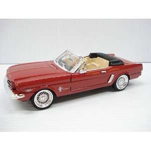  Sunnyside Die Cast 1964 1/2 Ford Mustang 1/24 Scale   Red 