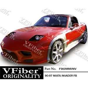  Mazda Miata 90 98 2dr VFiber FRP Invader 4pc Body Kit Automotive
