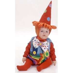  Clown Infant Halloween Costume Fits babies up to 25 lbs 