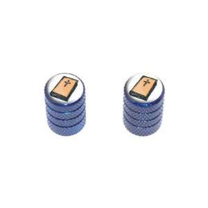   Bike Bicycle   Tire Rim Wheel Schrader Valve Stem Caps   Blue