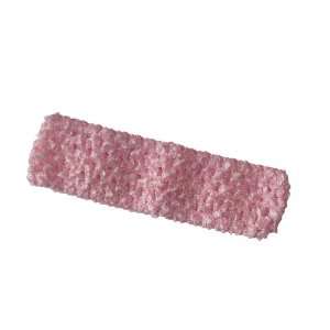  1 Dozen 1.5 Pink Crochet Headbands, Girls Beauty
