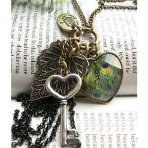   Key To My Heart Long Pendant Keepsake Necklace   Boxed & Gift Wrapped