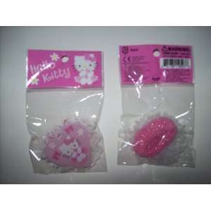   Kitty Hair Accessory Set of Ponytail Holders TWO 