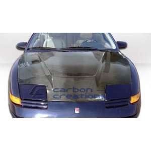    1996 Saturn SC Carbon Creations Vader Hood   Clearance Automotive