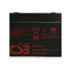    CSB HC1221W 12V/5.2Ah Sealed Lead Acid Battery for APC Electronics