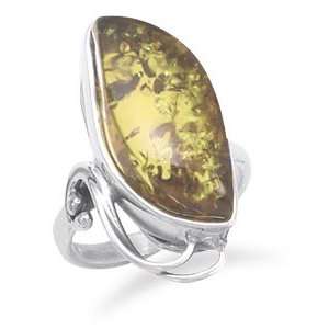    Sterling Silver and 14 Karat Gold Plate Carnelian Ring Jewelry