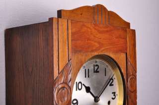   French Art Deco Wall Clock Westminster Chime approx.1930  