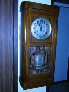 ORIGINAL GUSTAV BECKER REGULATOR WALL CLOCK 1910   1930  