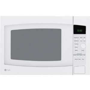  White Profile 1.5 cu. ft. Countertop Convection Microwave Oven 