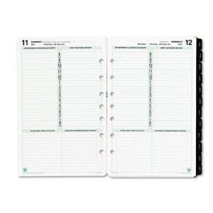  Planner Refill, One Page per Day, 5 1/2 x 8 1/2 Office 