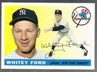 2011 Topps The Lost Cards #6 1955 #156 Whitey Ford  