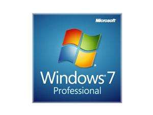    Microsoft Windows 7 Professional 64 bit 3 Pack for System 