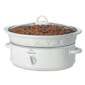  Crock-Pot 3735-WN 3-1/2-Quart Slow Cooker, White: Home