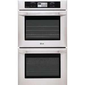  LG 30 Stainless Steel Double Electric Wall Oven Kitchen 