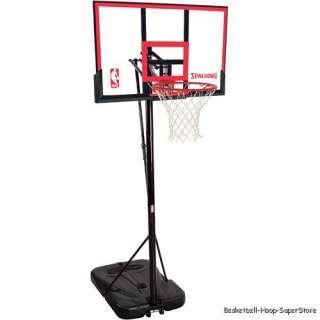 spalding 72354 spalding portable basketball system with 48 inch 