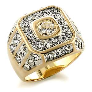 AAA GRADED TOP QUALITY 5.6 CARAT CZ MENS RING SIZE 9  