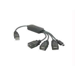  USB 2.0 4 port Cable Hub Electronics