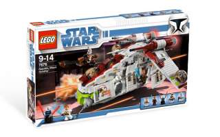   Lego Star Wars Clone Wars 7676 Republic Attack Gunship MISB Sealed Box