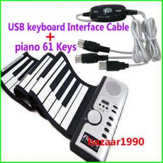 NEW Digital Piano MUSIC MIDI Keyboard 61 Keys+USB Cable  