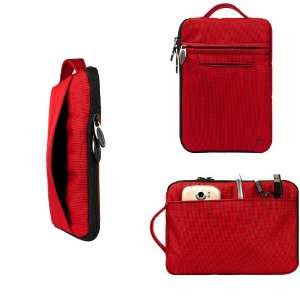  ZTE Optik from Sprint 7 Inch Tablet Case Sleeve Fire Red 