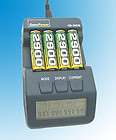 accupower iq328 charger analyzer tester with 8 aa 2900 nimh