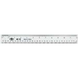  School Specialty 12 Clear Plastic Ruler